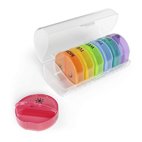 Ezy Dose Pill Organizer, Large Pop-out Compartments