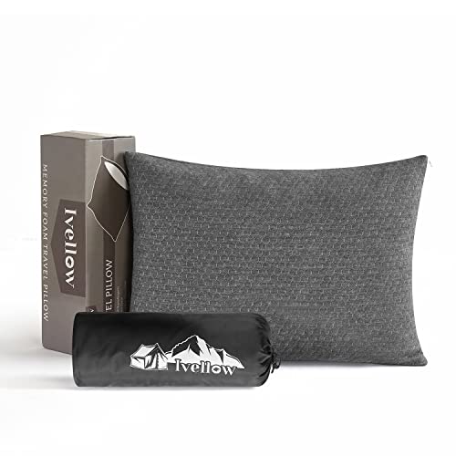 Ivellow Memory Foam Travel Pillow