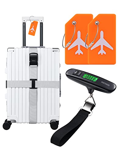 Travel Accessory Set with Luggage Scale and Tags