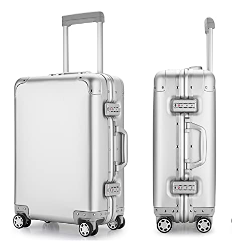 YUEMAI Aluminum Alloy Luggage Carry-Ons with TSA Lock