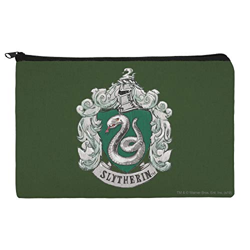 Harry Potter Slytherin Makeup Cosmetic Bag Organizer Pouch