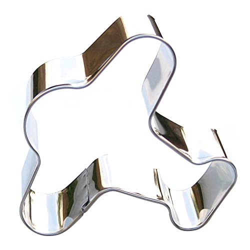 Airplane Cookie Cutter - Stainless Steel