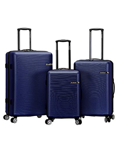 Rockland Skyline Hardside Spinner Luggage Set - Blue, 3-Piece