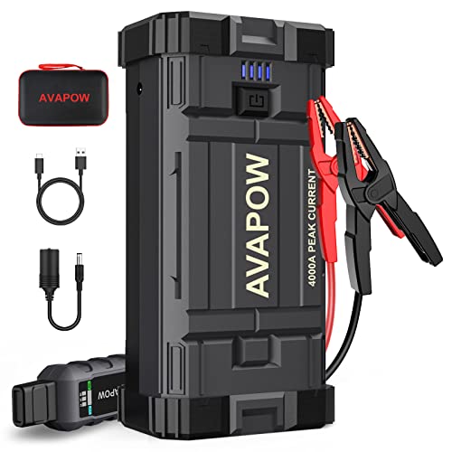 AVAPOW 4000A Car Jump Starter