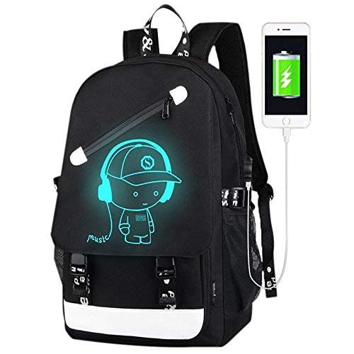 Anime Luminous Backpack for Boys