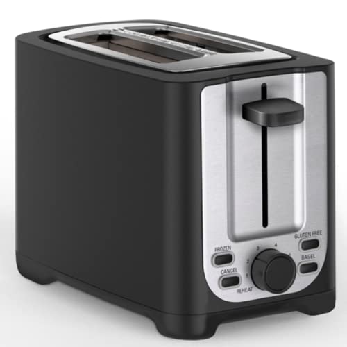 BELLA 2 Slice Toaster - Wide Slots & Removable Crumb Tray