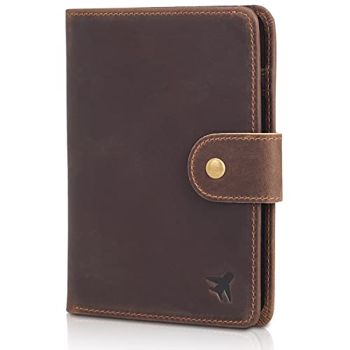 Polare Full Grain Leather Passport Holder