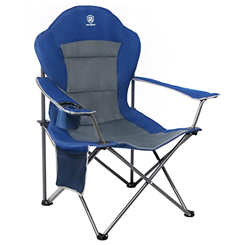 EVER ADVANCED High Back Folding Camping Chair
