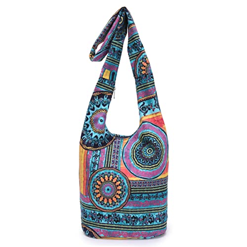 Canvas Hippie Crossbody Bag for Women Canvas Hippie Crossbody Bag for Women