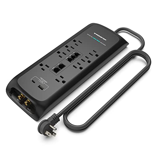 Monster 6ft Power Strip Surge Protector