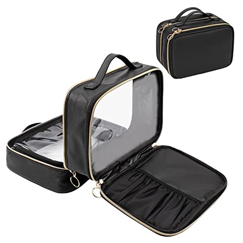 OCHEAL Double Layer Makeup Bag