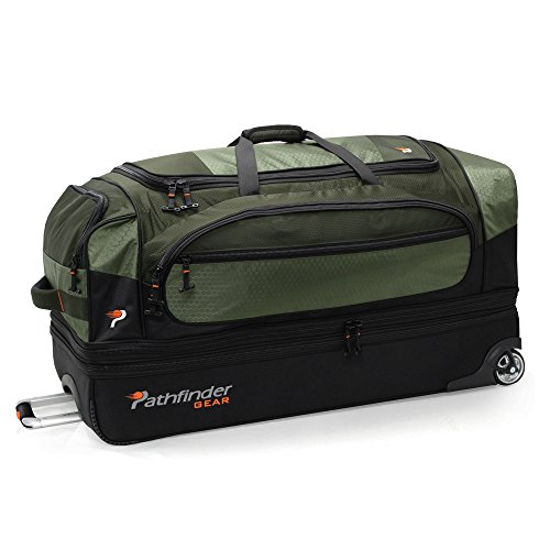 Pathfinder Gear 36 Inch Rolling Drop Bottom Duffel