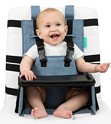 Portable High Chair for Travel with Compact Tray