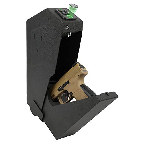 AUREOLE Mounted Gun Safe Biometric Quick Access Handgun Safe