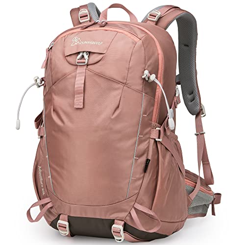 MOUNTAINTOP 35L Pink Hiking Backpack for Women