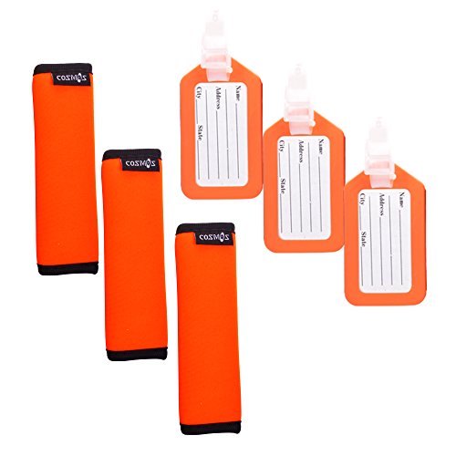 Cosmos ® Neoprene Handle Wraps and Luggage Tag Identifier
