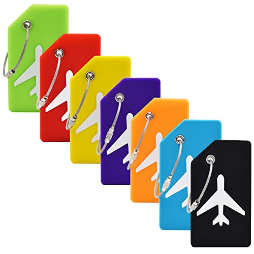 Silicone Luggage Tag Set