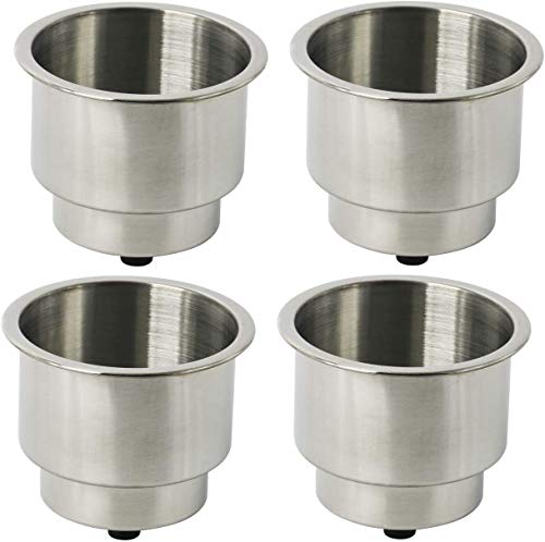 NovelBee Stainless Steel Cup Drink Holder (4-Pack)