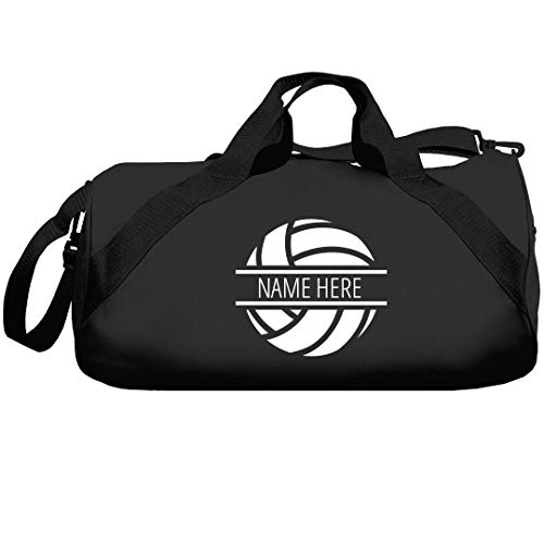 Volleyball Girl Custom Barrel Duffel Bag