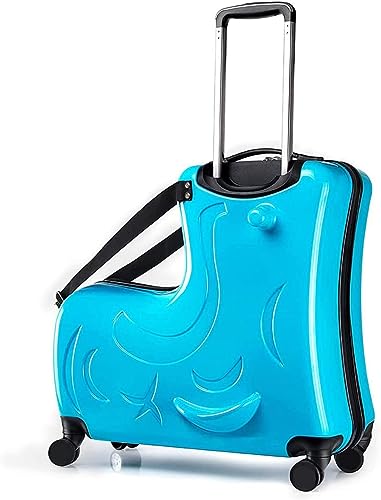 RUTILY Ride On Suitcase for Kids