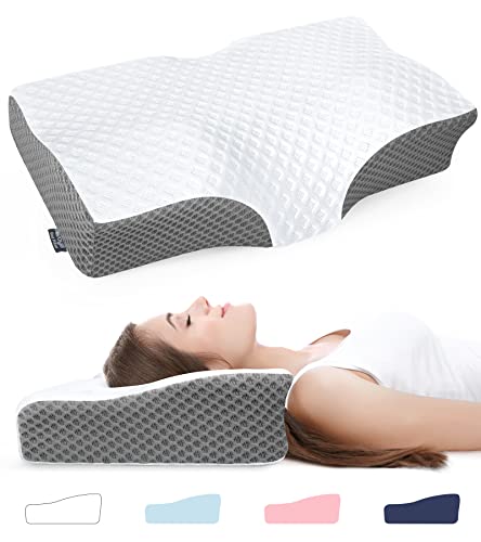 roye Adjustable Neck Pillows - Enhanced Ergonomic Contour Shoulder Support