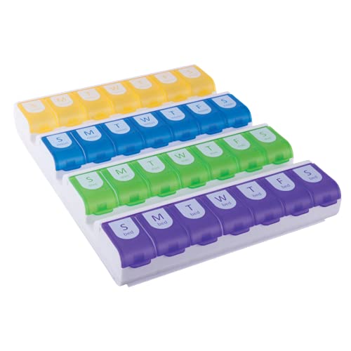 EZY DOSE Weekly Pill Organizer