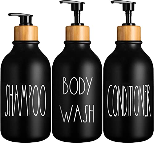 ALPIRIRAL Shampoo and Conditioner Dispenser Set