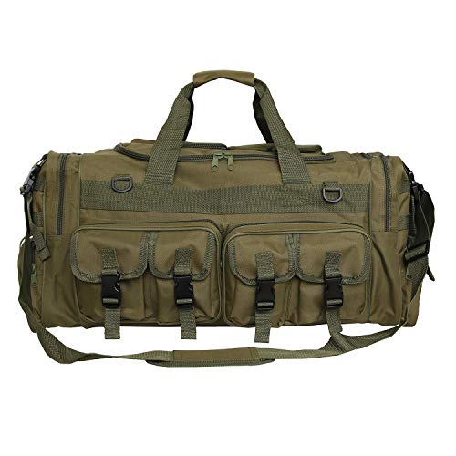 Men's Outdoor Sports Travel Duffle Bag - Army Green