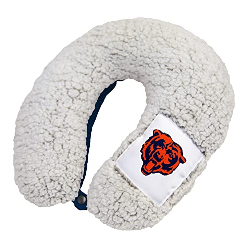 Chicago Bears Frosty Sherpa Neck Pillow