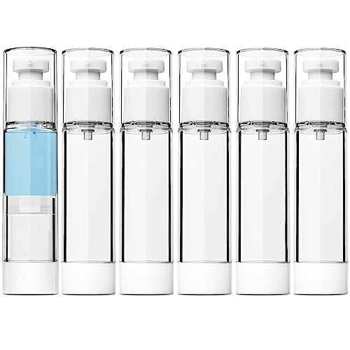 TUZAZO 6 Pack Airless Pump Bottles