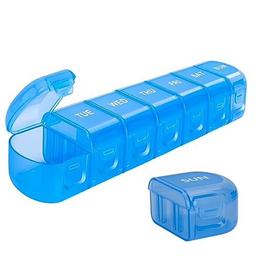 Weekly Pill Organizer - Acedada 7 Day Pill Box