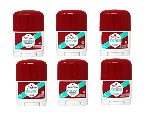 Old Spice Deodorant, Pure Sport, Travel Size (Pack of 6)