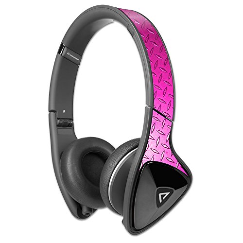 MightySkins Pink Diamond Plate Headphone Skin
