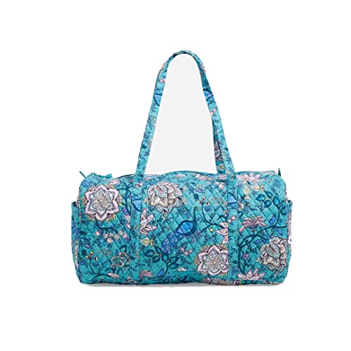 Vera Bradley Large Traveler Duffel Peacock Garden