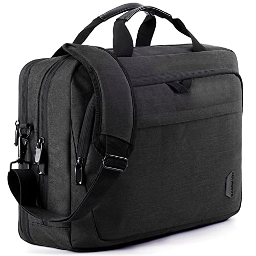 BAGSMART Laptop Bag, Expandable Business Travel Briefcase