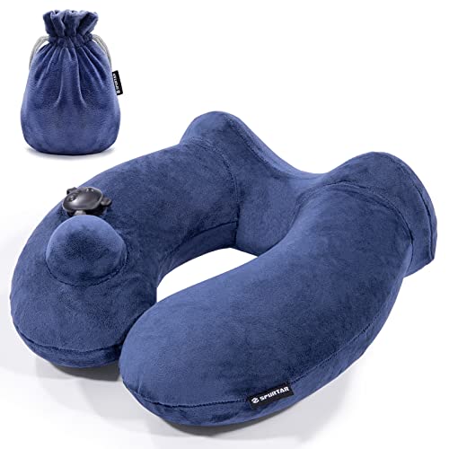 41XacUb3e1L. SL500  - 15 Amazing Self Inflatable Neck Pillow for 2023