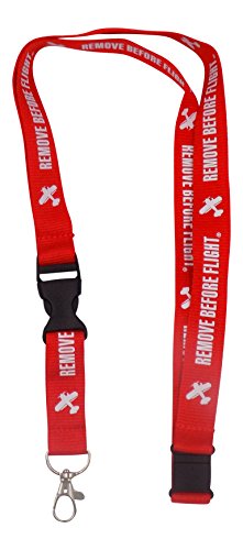 Flight Safety Lanyard - Keychain Lanyard Airplane
