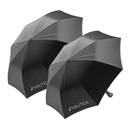 Nautica Travel Umbrella - Compact, Lightweight & Windproof