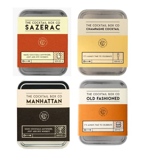 Premium Cocktail Gift Set - 4 Piece Variety Kit