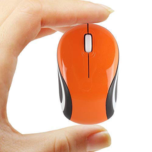 elec Space Mini Wireless Travel Mouse (Orange)