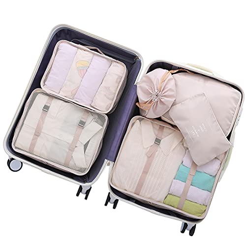 OEE 6 pcs Luggage Packing Organizers