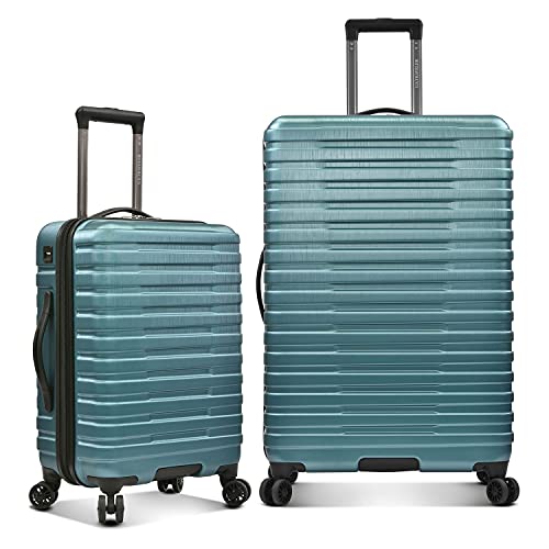 U.S. Traveler Boren Polycarbonate Hardside Rugged Travel Suitcase