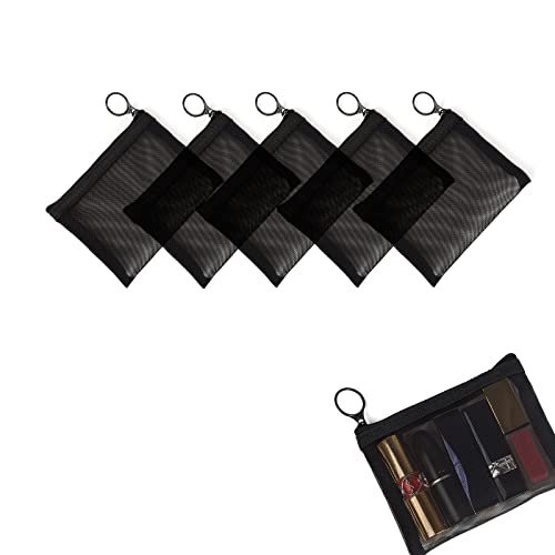 patu Mini Zipper Mesh Bags - Compact Travel Storage Solution