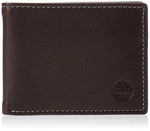 Timberland mens RFID Bifold Commuter Security Wallet