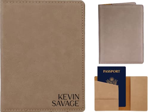 Custom Leather Passport Cover