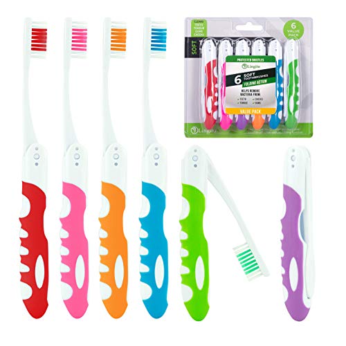 Portable Travel Toothbrush Kit (6 Pack)