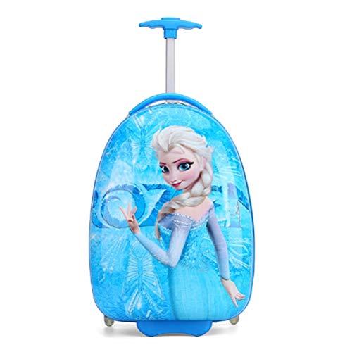 CUSALBOY Frozen 16 Inch Kids Luggage - Durable and Stylish