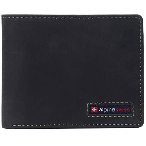 Alpine Swiss Mens RFID Safe Wallet