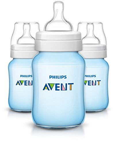 Avent Anti-Colic Baby Bottles Blue, 9oz Avent Anti-Colic Baby Bottles Blue, 9oz