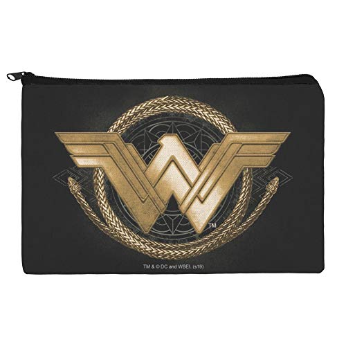 Wonder Woman Golden Lasso Makeup Cosmetic Bag